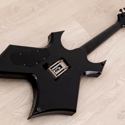 2008 BC Rich Japan Monster Series Warlock JM140 Set Neck Black w