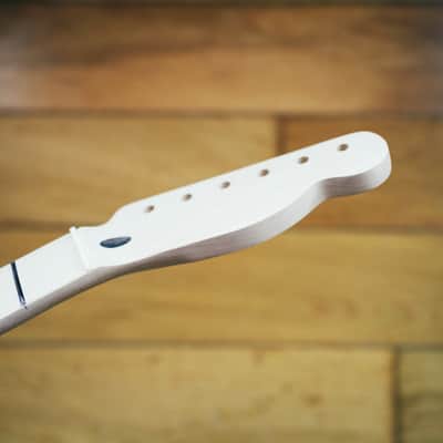 Telecaster Neck – Maple | Unfinished | 21 Frets | Bone Nut image 3