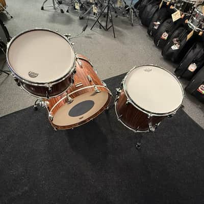 ~WOW!~ SONOR Vintage Series 3-Piece 13/16/22 Drum Kit Set in Rosewood Semi-Gloss Veneer w/ Single-Tom Holder image 11