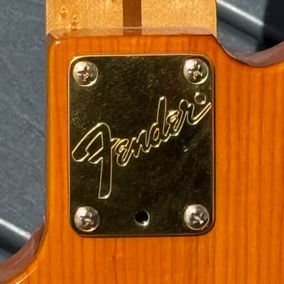 Fender Precision Bass 40th Anniversary 1992 - stunning Amber finished Flamey Maple neck by the Custom Shop ! image 14