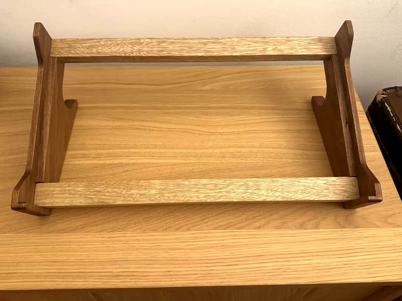 Noizzi Hardwood Walnut & Limba Stand for Akai MPC Live III image 1