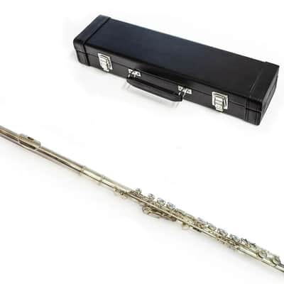 Flute In C In Silver Nickel with Hard Case & DVD Tutor - Complete Outfit~ image 3