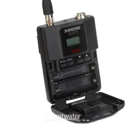 Shure QLXD1 Wireless Bodypack Transmitter - V50 Band (QLXD1-V50d6) image 6
