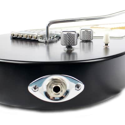 Godin Session SG MN Electric Guitar in Blackburst image 12