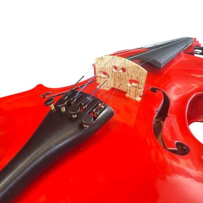 Calypso Violin 1/4 Plywood Red image 3