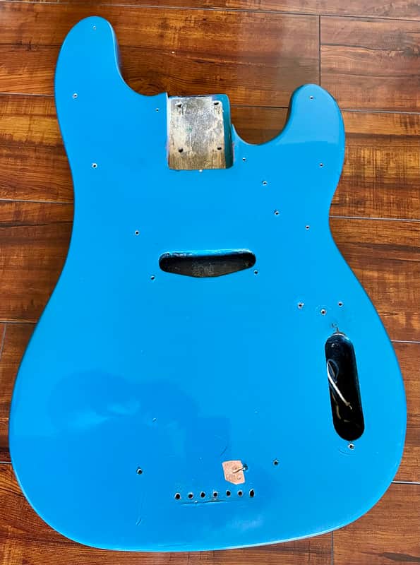 1968 vintage Fender Telecaster Bass Body image 1