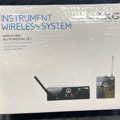 AKG AKG WMS 40 Mini Instrument Wireless System 2010s - Black image 1