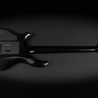 2014 Ernie Ball Music Man John Petrucci Signature Majesty 6 - Polar Noir | USA JP6 Neck Thru DiMarzio Piezo Stainless Steel Frets Matching Headstock Low Serial Number 3.16kg | OHSC image 10