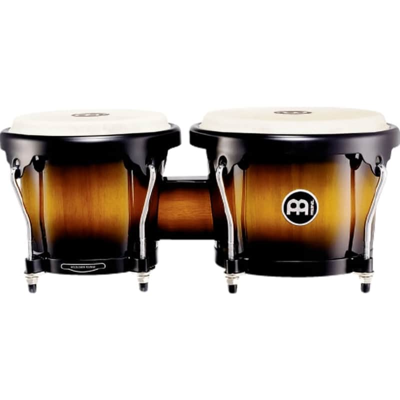 Meinl Headliner Wood Bongos 6 3/4in and 8in Vintage Sunburst image 1