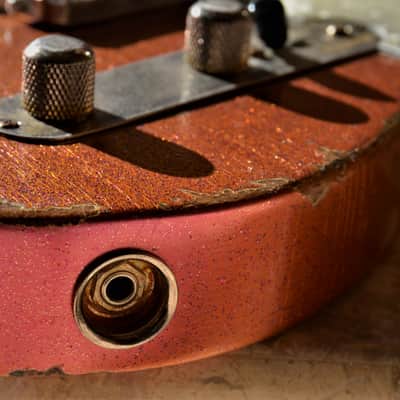 American Custom Fender Telecaster Relic Pink Sparkle CS Texas Specials image 20