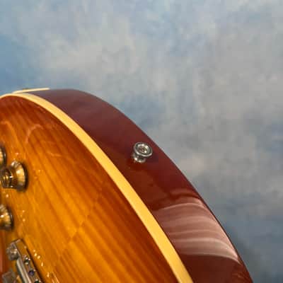 Edwards by ESP E-LP 2000s Flame Top Cherry Sunburst Made in Japan Les Paul image 17