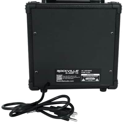 Rockville G-AMP 10 Watt Guitar Amplifier Amp With Bluetooth + Clean/Distortion image 5