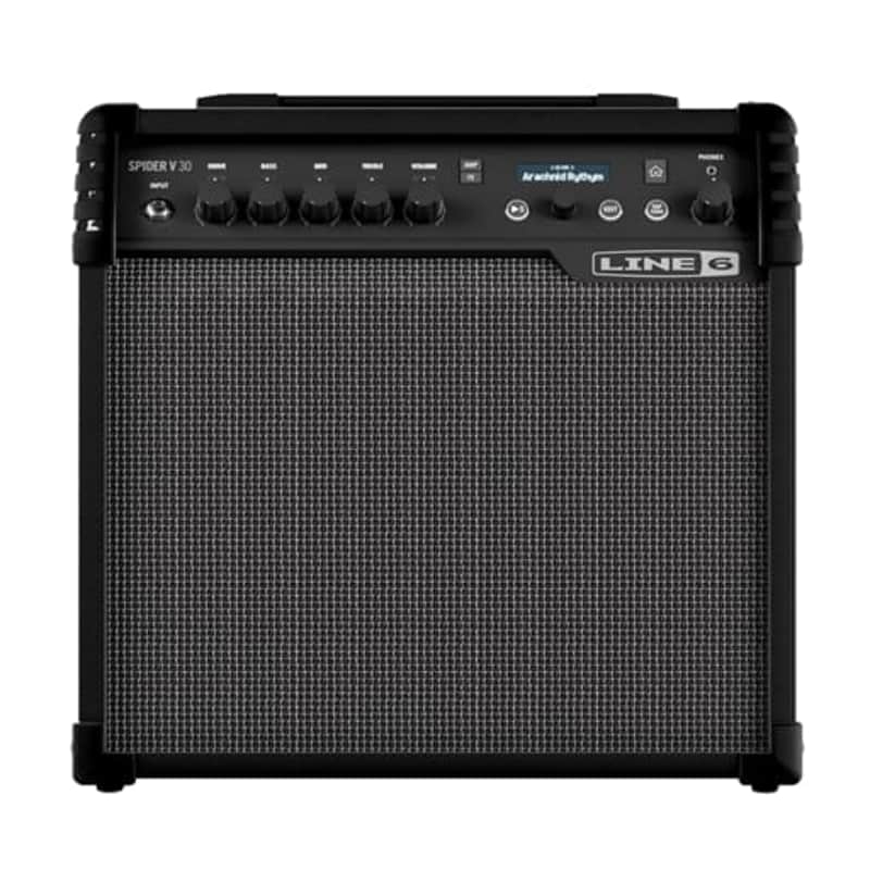 Line 6 Spider V 30 MKII 30W 1x8 Guitar Combo Amp Black image 1