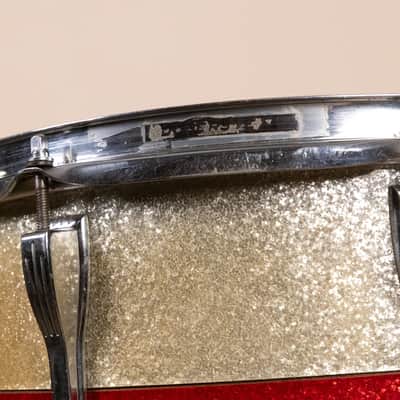 1960s Ludwig 10x14 Super-Sensitive Parade Snare Drum image 10