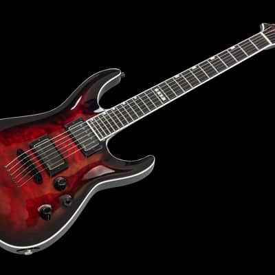 ESP E-II Horizon NT-II STBCSB - See Thru Black Cherry Sunburst image 16