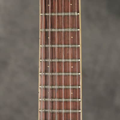 Mosrite Double Neck w/Vibramute Electric Mandolin 6 string 1964 Candy Apple Red image 5