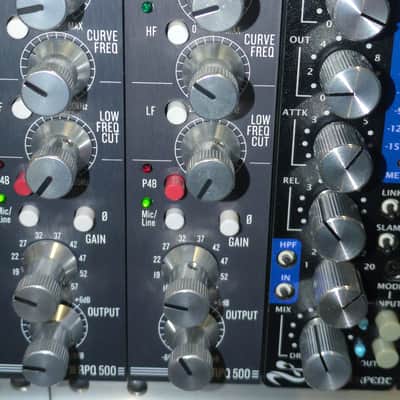 AEA RPQ500 Series 2 500 Series Mic Preamp Module with CurveShaper 2010s - Silver image 1