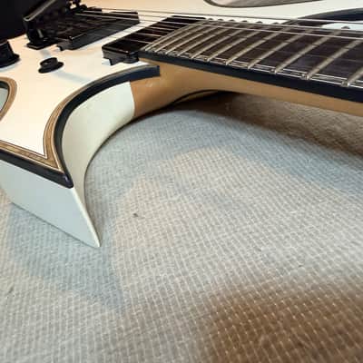 B.C. Rich Warlock Extreme White Electric Guitar image 6