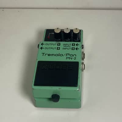 Boss PN-2 Tremolo/Pan (Silver Label) 1990 - 1995 - Green image 1