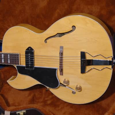 Archtop tribute AT102L Classic (Left-Handed) NEW Natural / incl. Black Hard Case / Made in Japan image 2