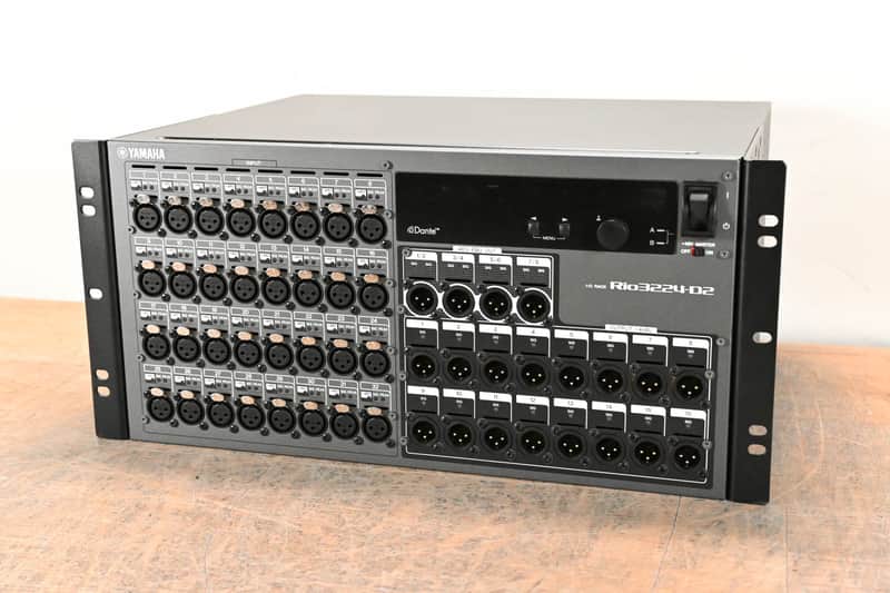 Yamaha Rio3224-D2 32-input / 24-output Dante Stage Box CG01LWV image 1