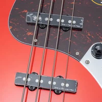 New 2022 never played Sire Marcus Miller V7 Swamp Ash 4 String Active Jazz Bass w/ Hard Shell Case and Accessories image 11