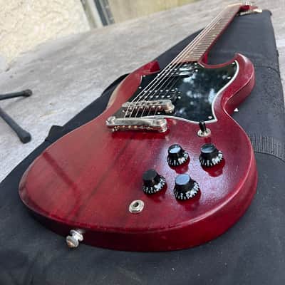 Gibson SG Faded T with Rosewood Fretboard 2017 - Gloss Worn Cherry image 16