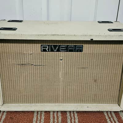 Rivera Rake 2x12 Guitar Cabinet – Rare Blonde Tolex – Loaded with Eminence Governors (Local Pickup) image 4