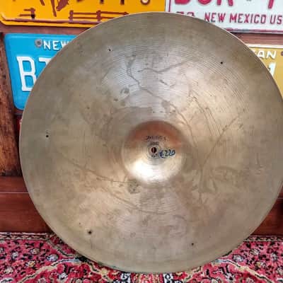 ZILDJIAN A 22” Ride, 1960s (15-C15\4AVAL) image 4