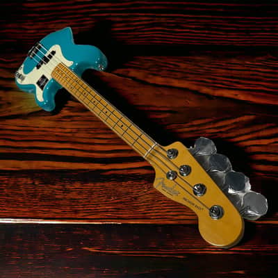 Fender AM Pro II P-Bass, Miami Blue / Maple *IN STOCK* image 5
