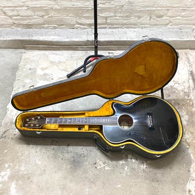 🎸 TAKAMINE EF-391ME / 1985 / transparent black / Japan / incl. ohsc / vintage & rare image 16