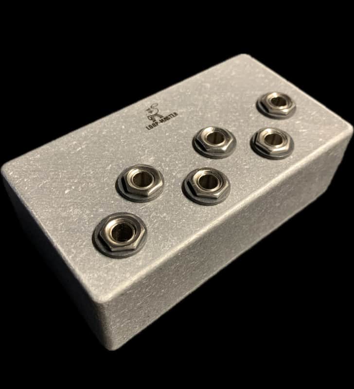 Loop-Master Pedals 6-Way TRS/TS Isolated Pedalboard Patch Bay/Junction Box V2 IN STOCK USA MADE! image 1