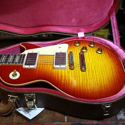 Gibson Custom Shop '59 Les Paul Standard Reissue 2020 - Present - Washed Cherry Sunburst VOS image 5
