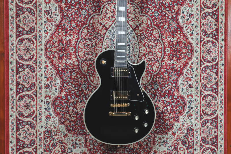 Epiphone Les Paul Custom - Gibson pickup upgrade image 1