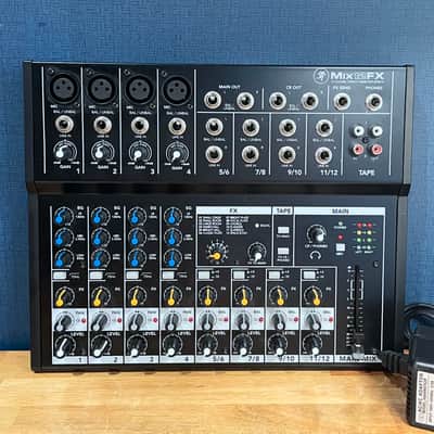 [Excellent] Mackie Mix12FX 12-Channel Compact Mixer with Effects - Black image 1