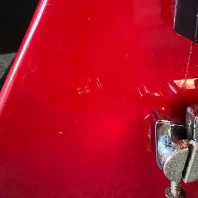 Dean  Baby Z 1982  USA made Electric Guitar Candy Apple Red  w/OHSC image 19
