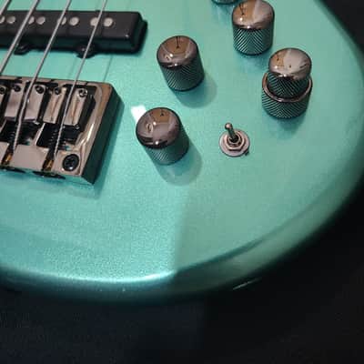 MTD Kingston LK 32" Scale 4 string, Maple Board, Mystic Seafoam (Solid Gloss) image 11