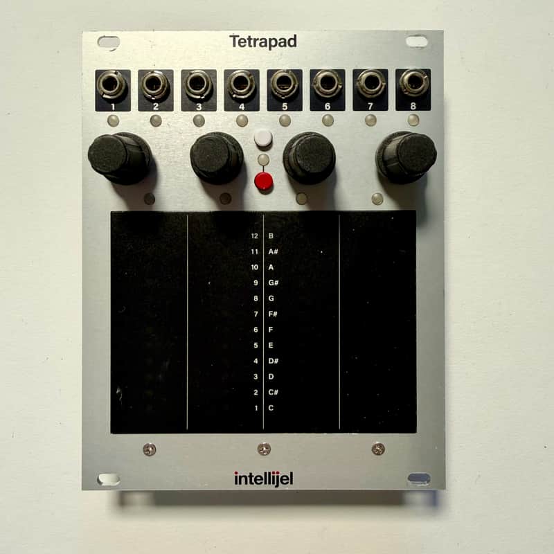 Intellijel Tetrapad Performance Touchpad Eurorack Synth Module 2017 - Present - White image 1