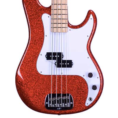 G&L LB-100 American Republic - Red/White/Blue Metal Flake finish - 9.8 pounds - LF2403144 image 1