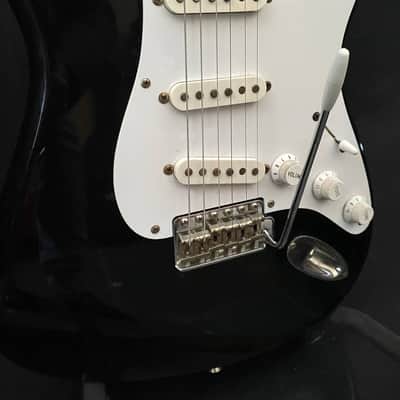 1987 Fender Japan E-Serial Eric Clapton Style– Black / Maple Neck image 10