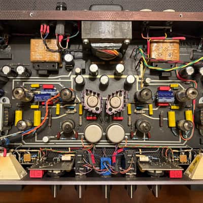 Manley Labs Variable-Mu Stereo Tube Compressor Limiter with 6386 Tubes 1990s - Purple image 3