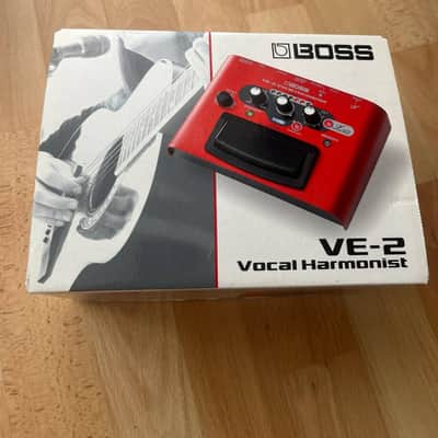 Boss VE-2 Vocal Harmonist Multi-Effect Unit 2014 - Present - Red image 2