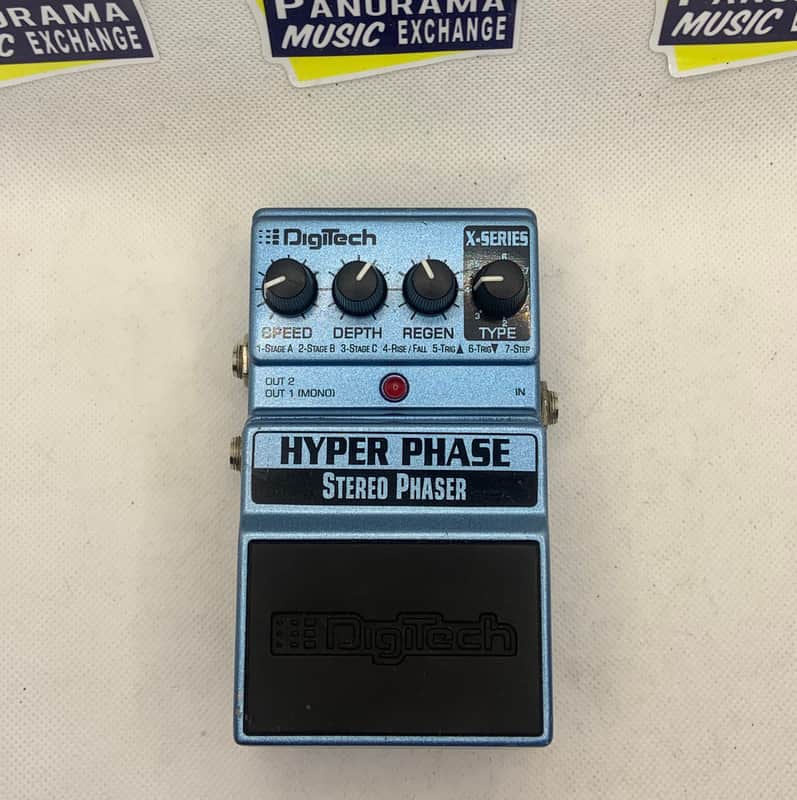 DigiTech Hyper Phase Stereo Phaser Pedal image 1
