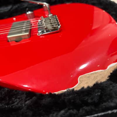 Suhr Modern - EDDIE’S Custom 2022 - Fiesta orange image 3