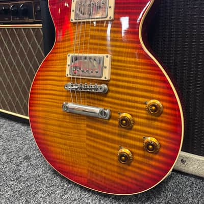 Gibson Custom Shop Historic Collection '59 Les Paul Standard Flametop Reissue 1992 Heritage Cherry Sunburst image 3