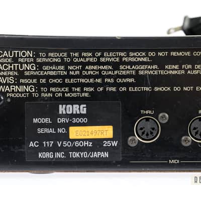 Korg DRV-3000 Dual Digital Processor - Black image 11