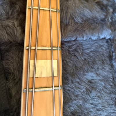 Fender Jazz Bass 3-Bolt with Maple Fretboard 1977 - 1978 - Cherry Sunburst image 5