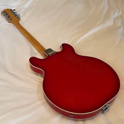 Vintage Epiphone EA-250 - Cherry - Made in Japan (MIJ) - Free Pro Setup image 15