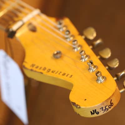 2017 Nash Guitars S57 Ash Electric Guitar Fiesta Red Relic + OHSC image 11