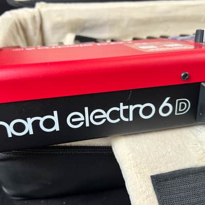 Nord Electro 6D SW61 Semi-Weighted 61-Key Digital Piano 2018 - 2022 - Red image 6